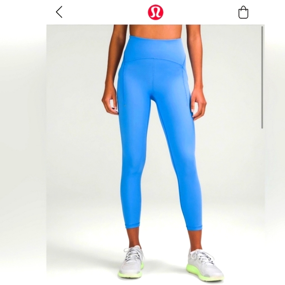 lululemon athletica Pants - lululemon athletica Women's Blue Leggings